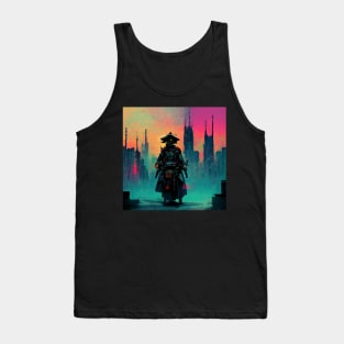 Augmented - Cyberpunk Samurai Tank Top